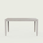 Frampton Distressed White Luxury Dining Table - 6 Seater/150 cm