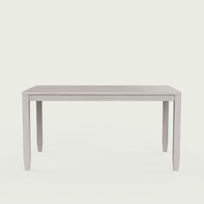 Frampton Distressed White Luxury Dining Table - 6 Seater/150 cm