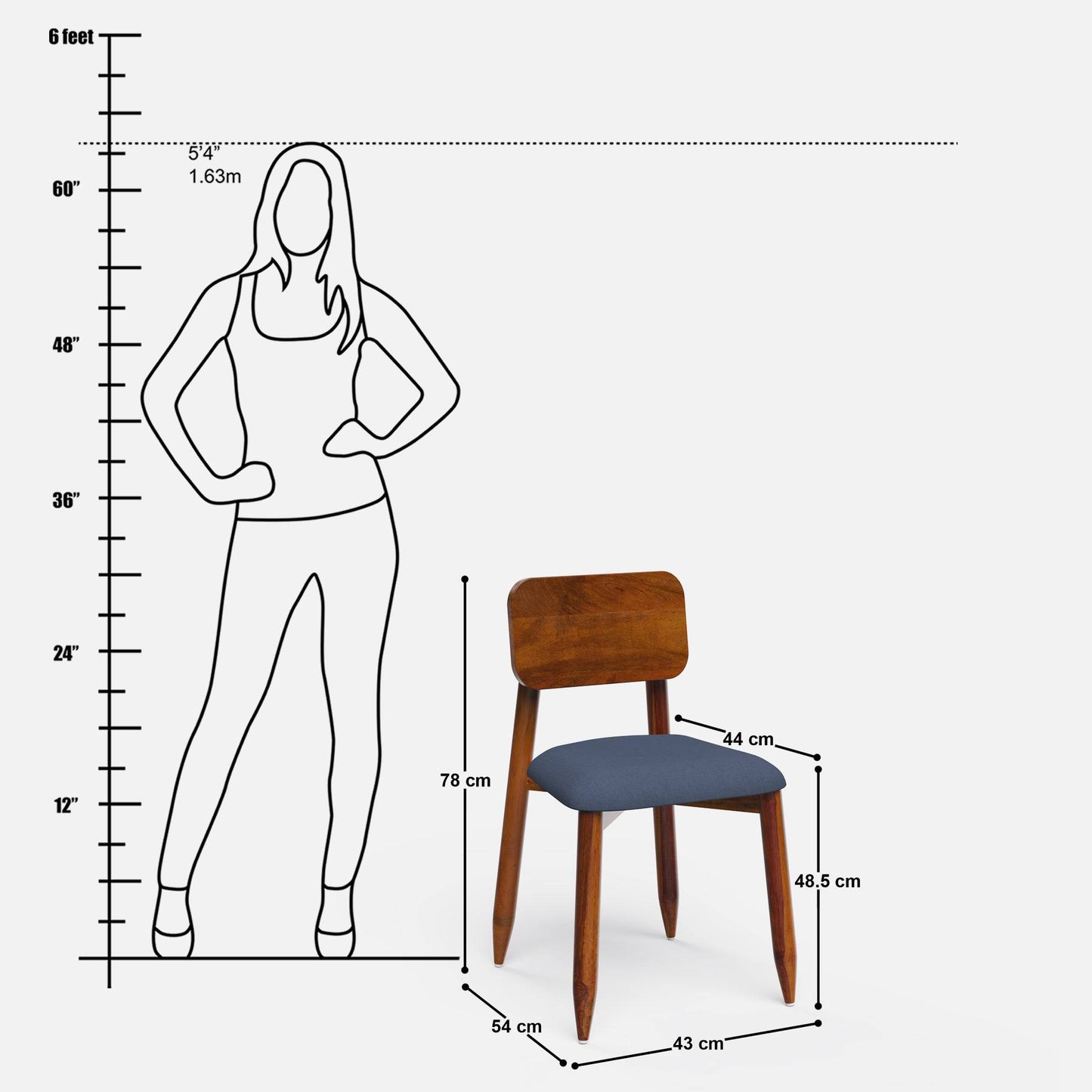 Stig Upholstered Chair - Set of Two