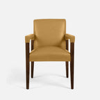 Luna Upholstered Chair - Set of Two - Mustard
