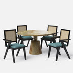 Yukon-Flora Dining Table Set - 2, 4 & 6 Seater/ All sizes
