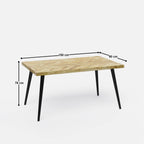 Souza-Jean Dining Table Set- 6 & 8 Seater/ All sizes