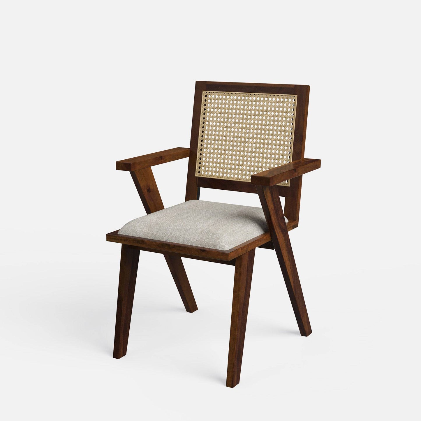 Helena-Flora Walnut Dining Table Set - 4 & 6 Seater - All Sizes