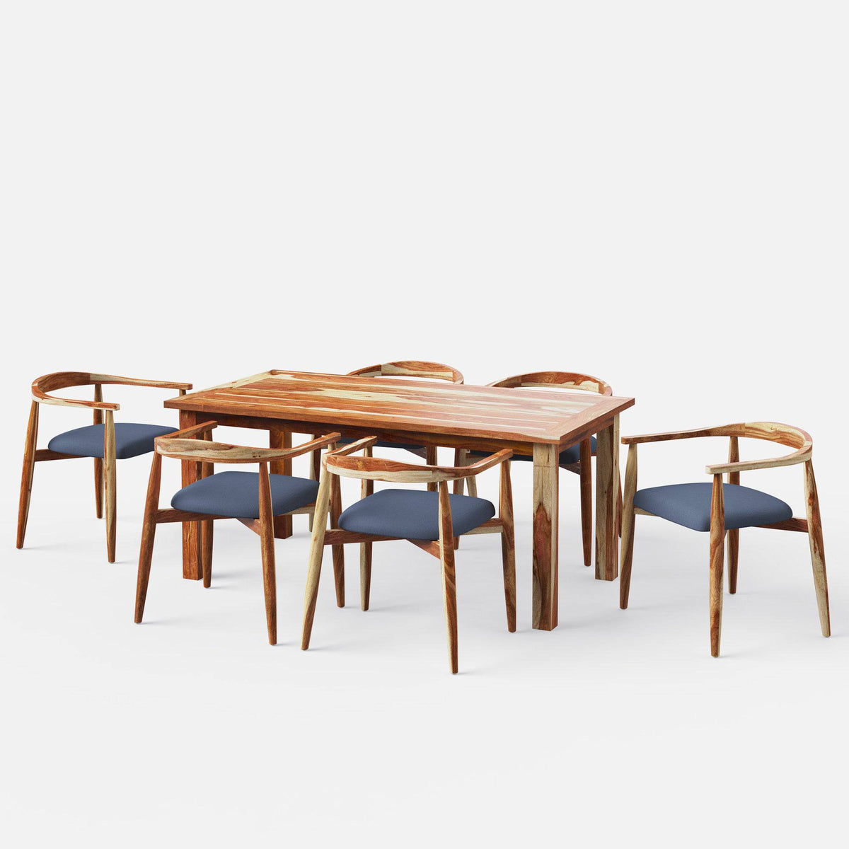 Roma Millie Upholstered Dining Set - 4,6 & 8 Seater/All sizes