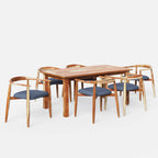 Roma Millie Upholstered Dining Set - 4,6 & 8 Seater/All sizes