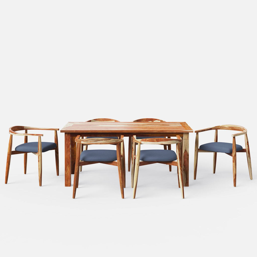 Roma Millie Upholstered Dining Set - 4,6 & 8 Seater/All sizes