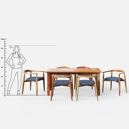 Roma Millie Upholstered Dining Set - 4,6 & 8 Seater/All sizes