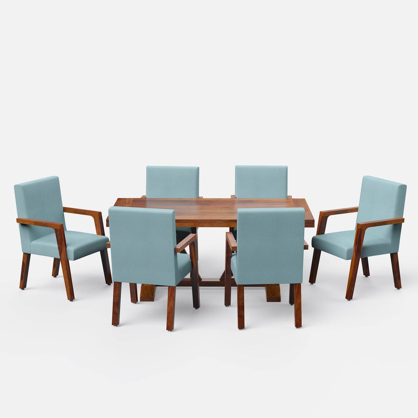 Gable-Watson Dining Table Set- 6 & 8 Seater/ All sizes