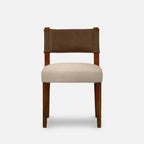 Angel Upholstered Chair - Set of Two - Dual Tone - Tan
