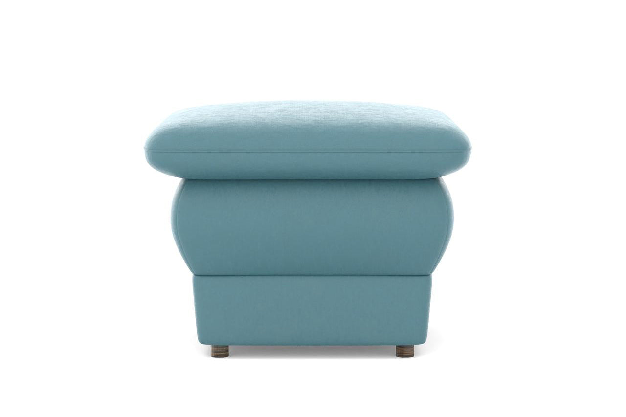 Chiffon Fabric Ottoman