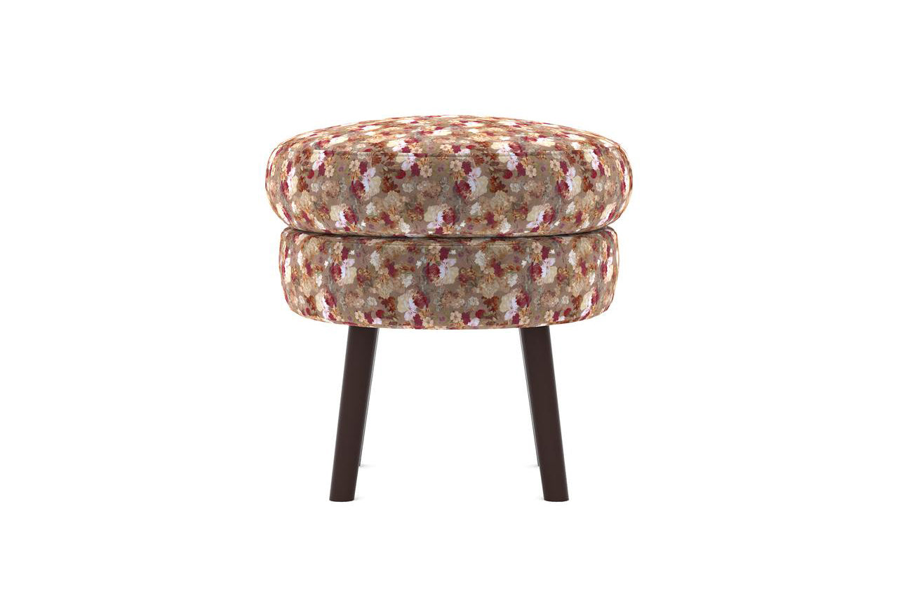 Moon Fabric Ottoman