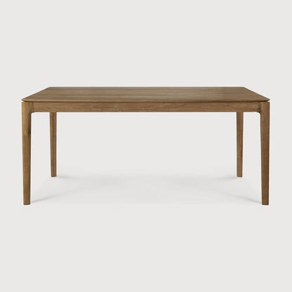 Elan Dining Table (6 feet) - Solid Teak/Walnut/Oak Wood
