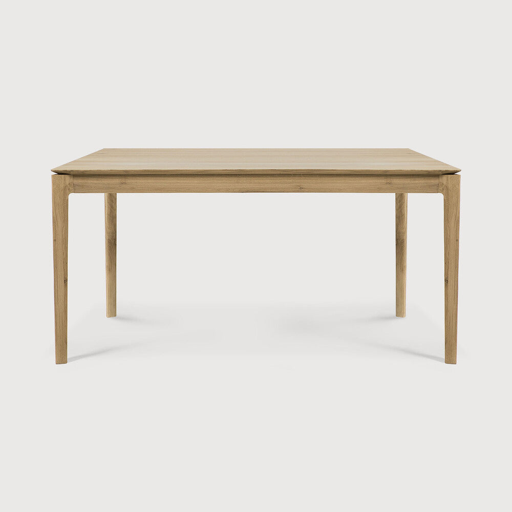 Elan Dining Table (5.3 feet) - Solid Teak/Walnut/Oak Wood