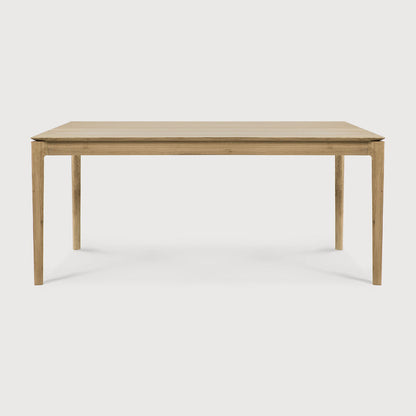 Elan Dining Table (6 feet) - Solid Teak/Walnut/Oak Wood