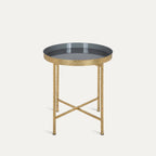 Helena Table - Metal frame with Tray Top