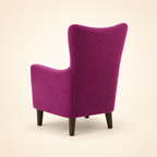 Ethan Accent Chair - rear three-quarter view