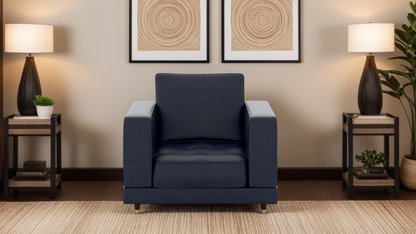 Falcon 1 Seater Artificial Leather Sofa