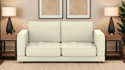 Falcon 3 Seater Leather Sofa