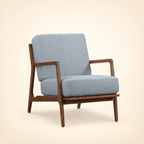Fermi Accent Chair three-quarter view