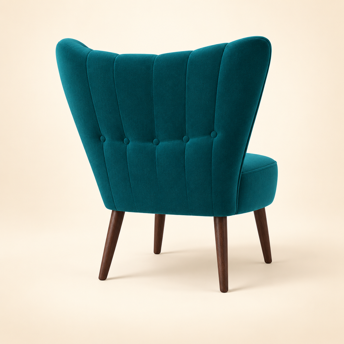 Fitz Accent Chair - rear three-quarter view