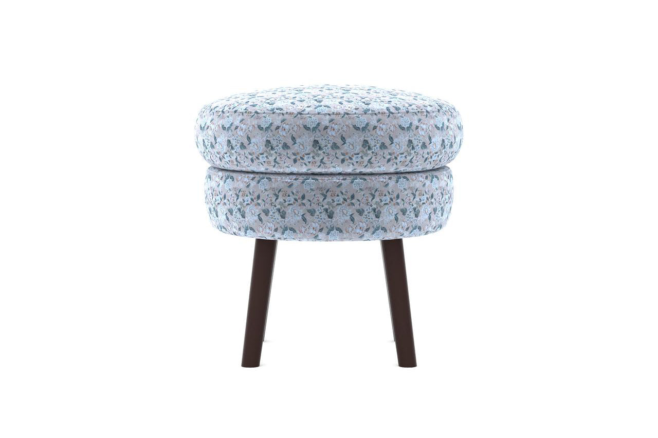 Moon Fabric Ottoman