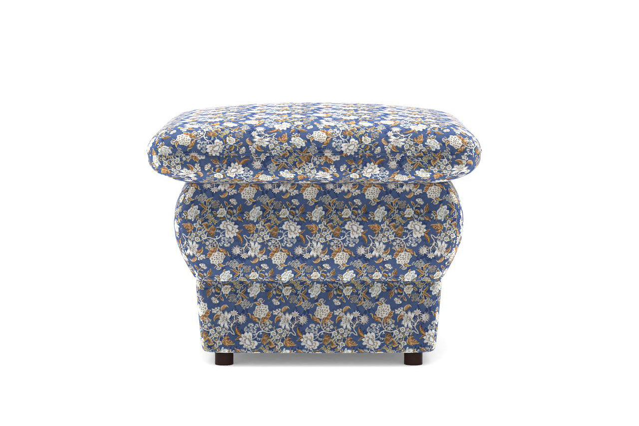 Chiffon Fabric Ottoman