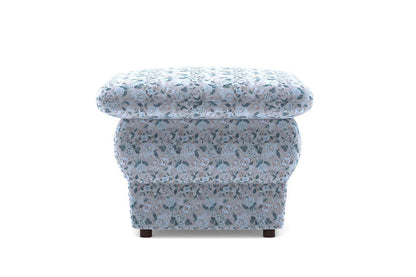 Chiffon Fabric Ottoman