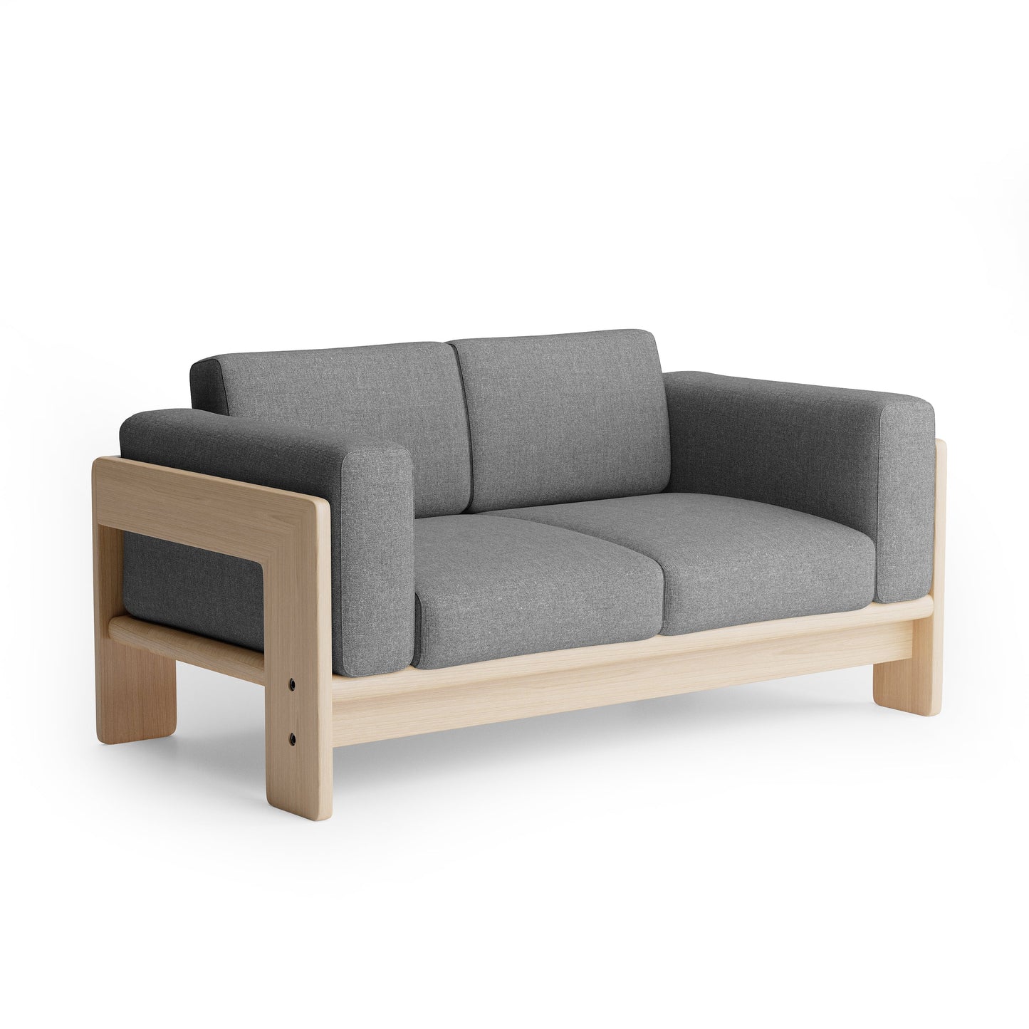 Nordhaven Sofa | 2 Seater | Solid Teak/Walut/Oak Wood