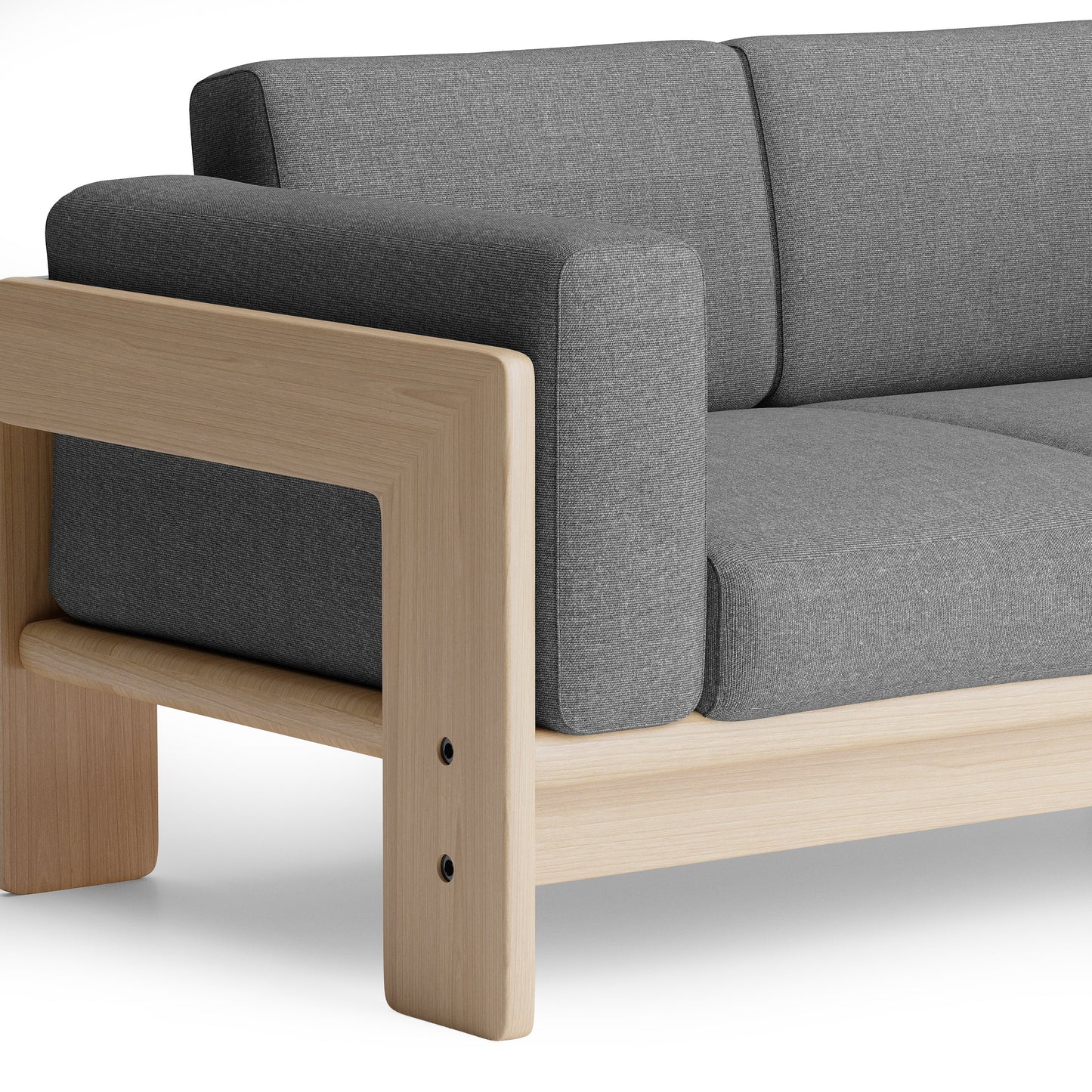 Nordhaven Sofa | 3 Seater | Solid Teak Wood/Walnut/Oak Wood