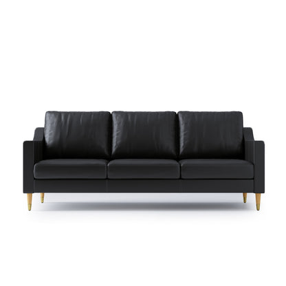 Lore Sofa | 3 Seater Italian Leather Sofa (7 feet)