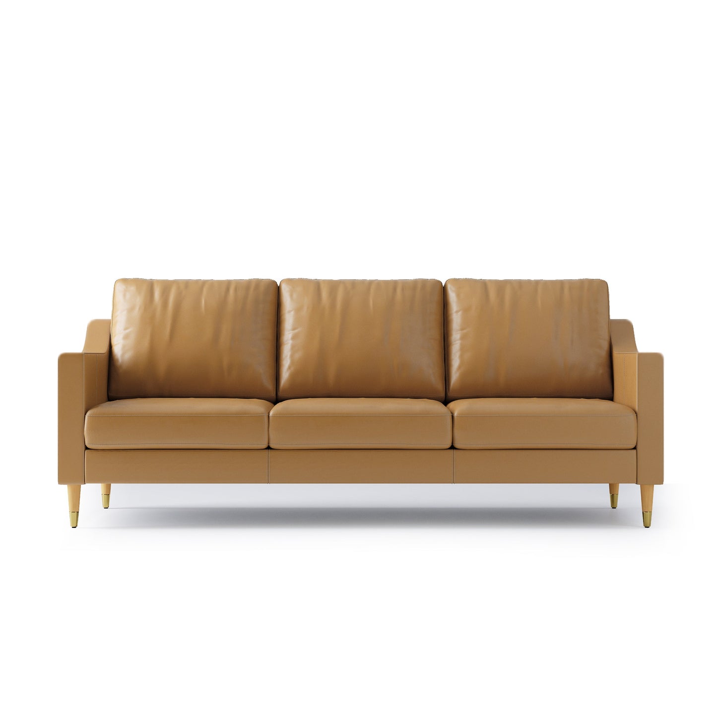 Lore Sofa | 3 Seater Italian Leather Sofa (7 feet)