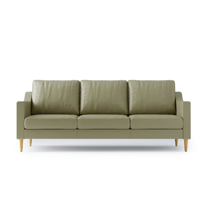 Lore Sofa | 3 Seater Italian Leather Sofa (7 feet)