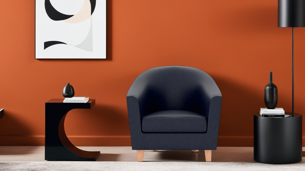 George Artificial Leather Chair