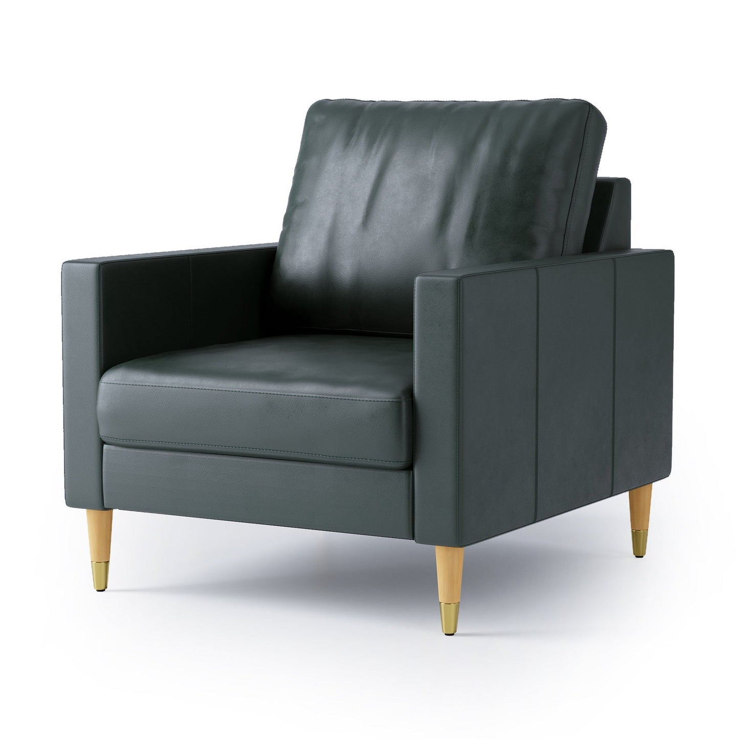 Lore Sofa | 1 Seater Italian Leather Sofa (3 feet)