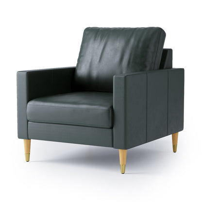 Lore Sofa | 1 Seater Italian Leather Sofa (3 feet)