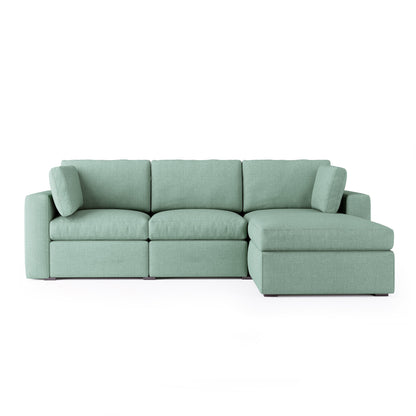 Node Sofa | L Shaped Sofa | 3 Seater (8 x 5.5 feet)
