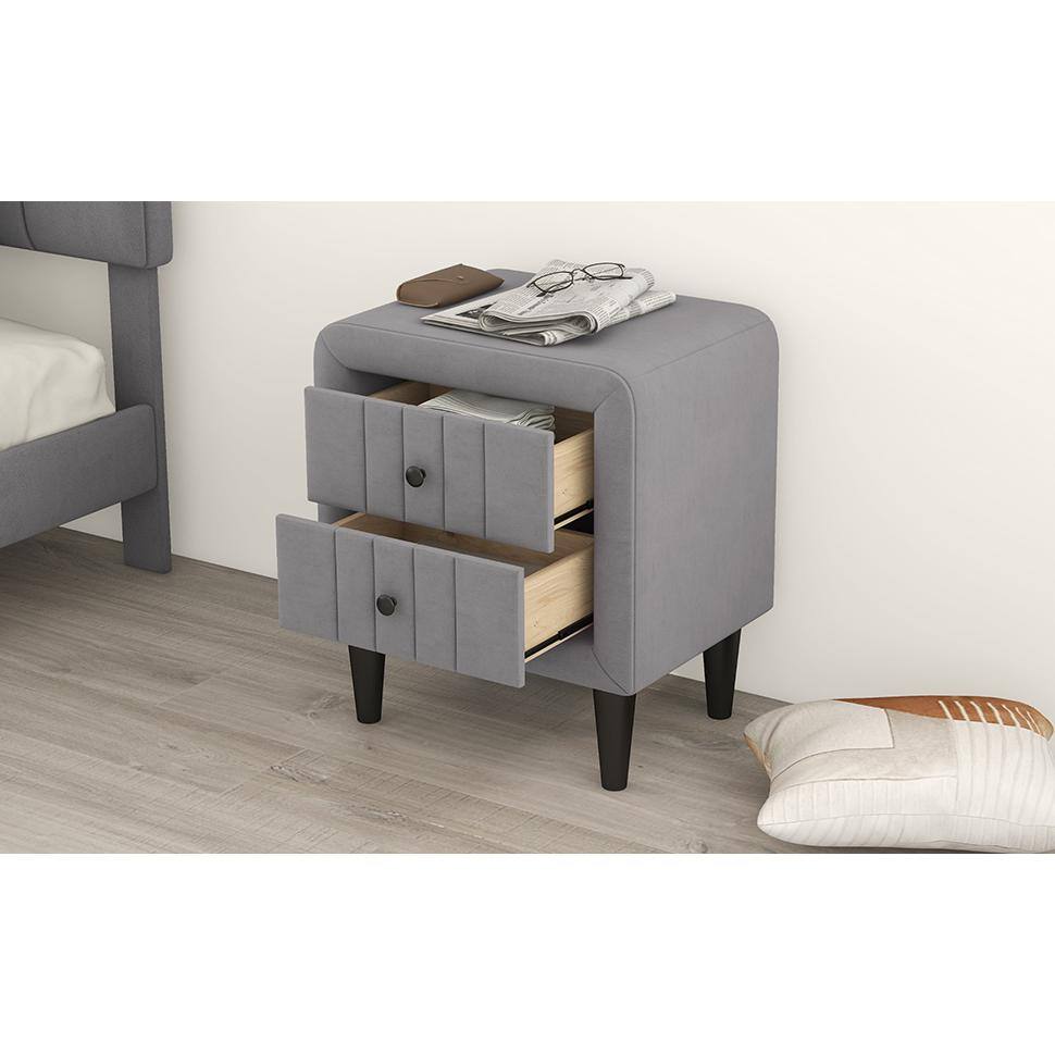 Aurora Bed Side Table 2 Drawer