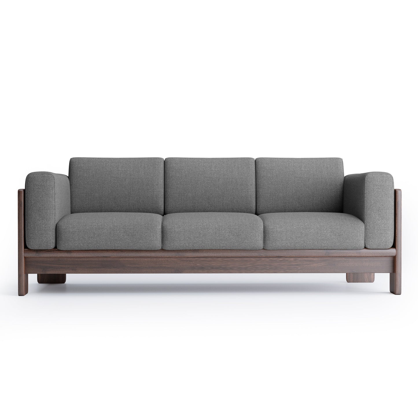 Nordhaven Sofa | 3 Seater | Solid Teak Wood/Walnut/Oak Wood