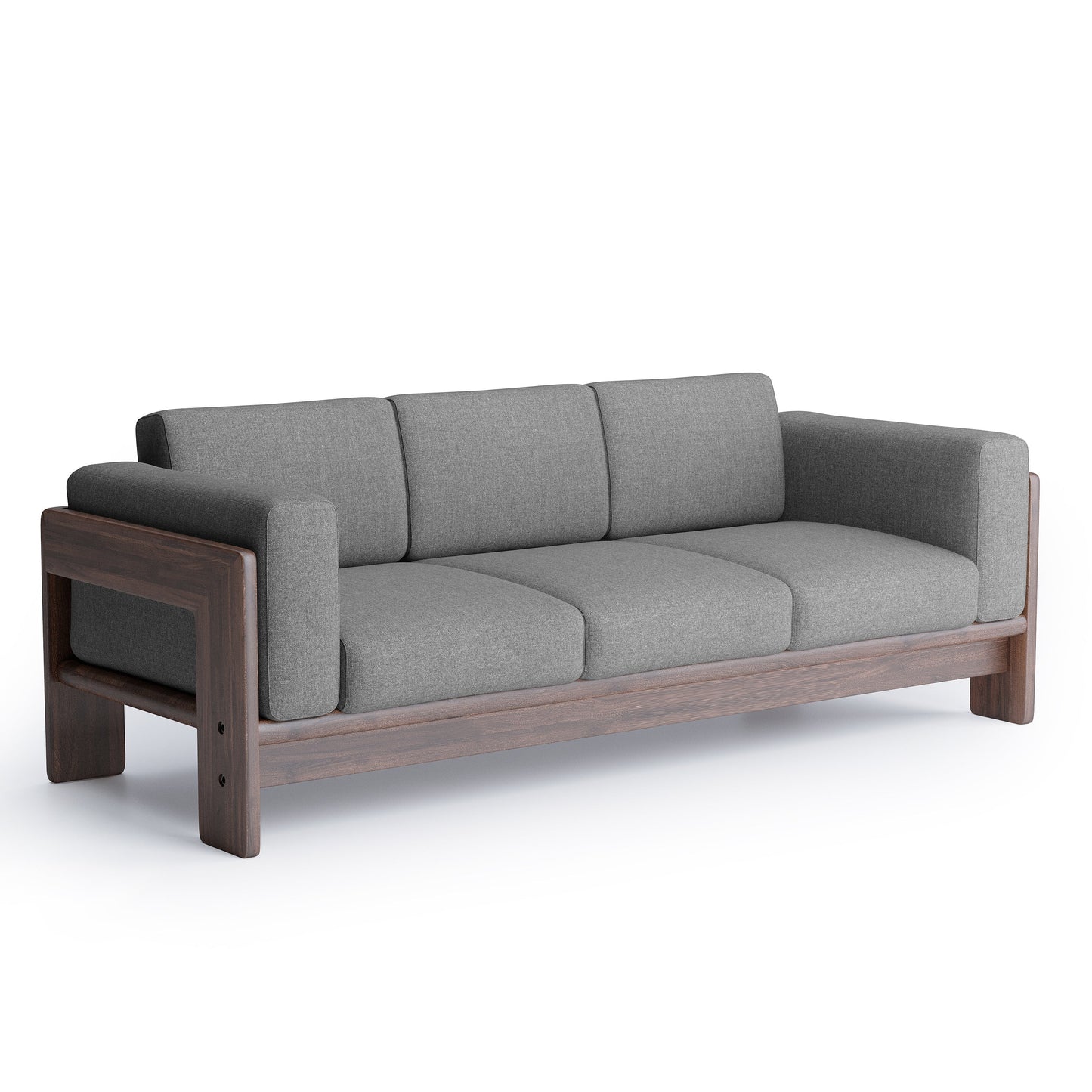 Nordhaven Sofa | 3 Seater | Solid Teak Wood/Walnut/Oak Wood