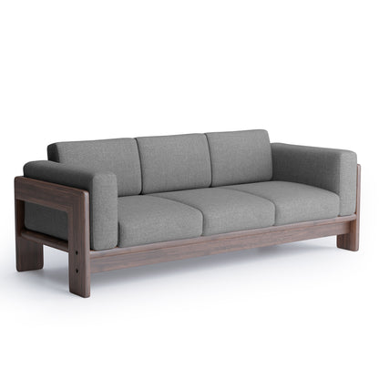 Nordhaven Sofa | 3 Seater | Solid Teak Wood/Walnut/Oak Wood