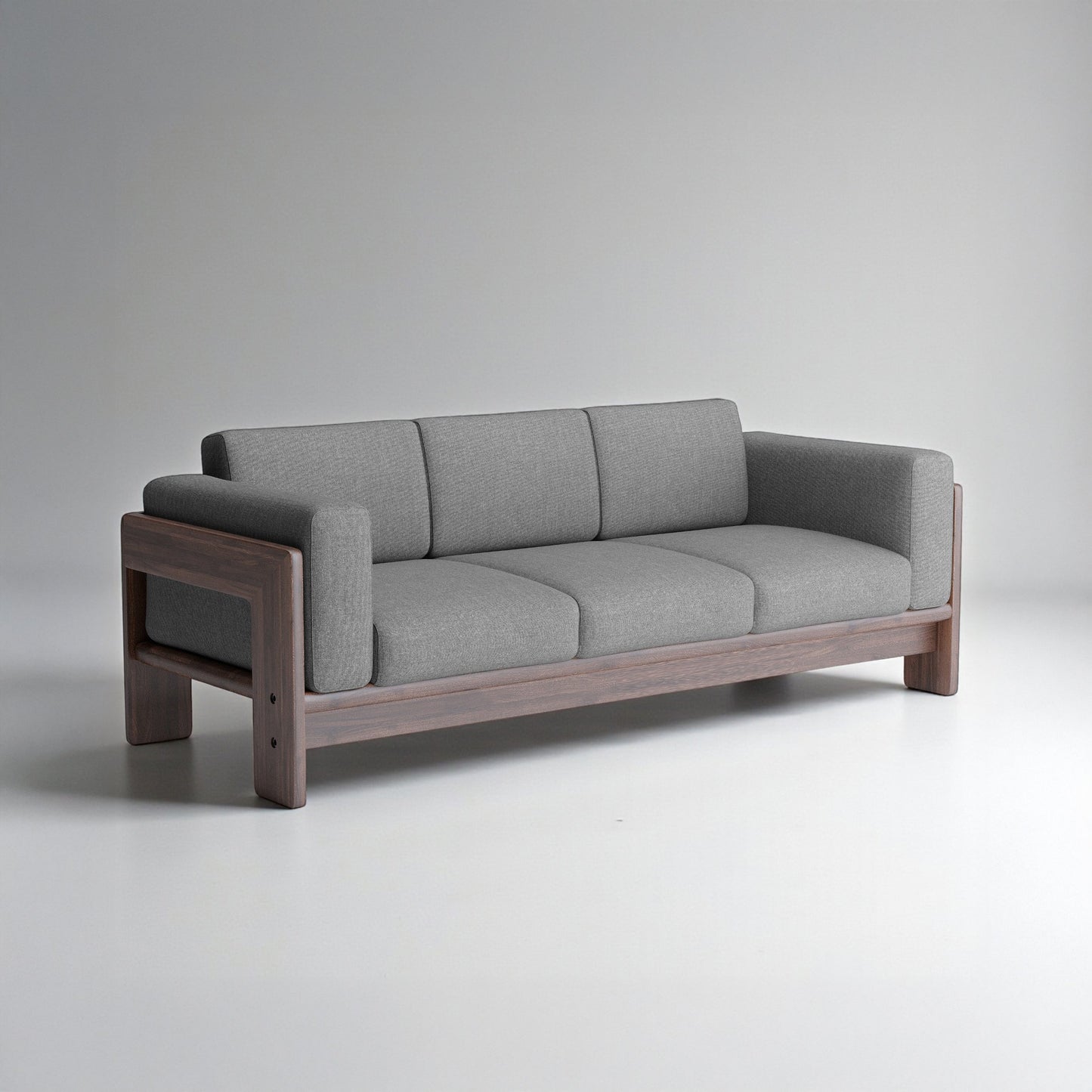 Nordhaven Sofa | 3 Seater | Solid Teak Wood/Walnut/Oak Wood