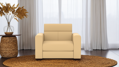 Hilton 1 Seater Leather Sofa