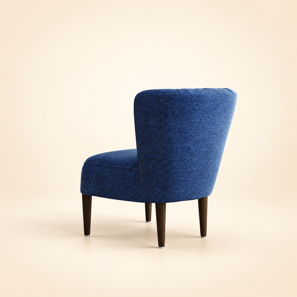 Hudson Slipper Accent Chair – alternate rear view