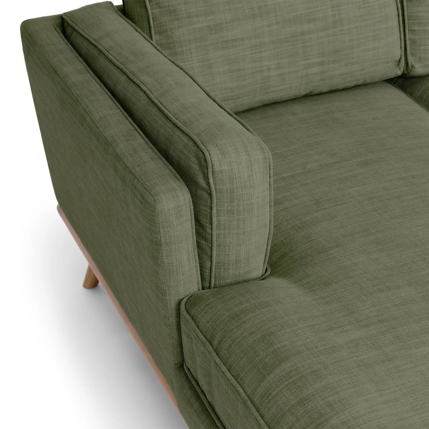 Lumo Sofa | L Shaped Sectional | Down-feather Back Cushions (7.5 feet)