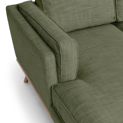 Lumo Sofa | L Shaped Sectional | Down-feather Back Cushions (7.5 feet)