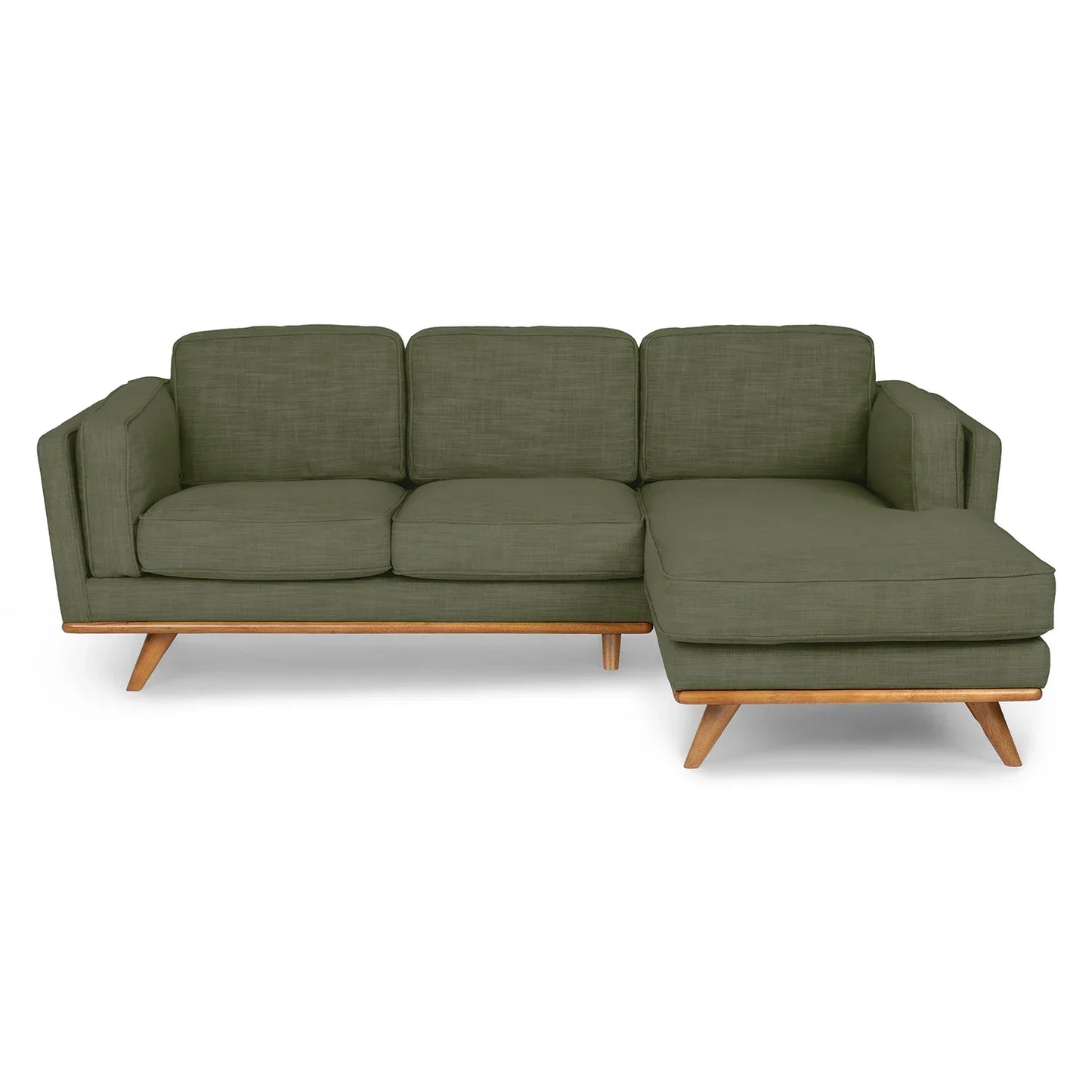 Lumo Sofa | L Shaped Left Sectional | Polyfill Cushions (7.5 feet)