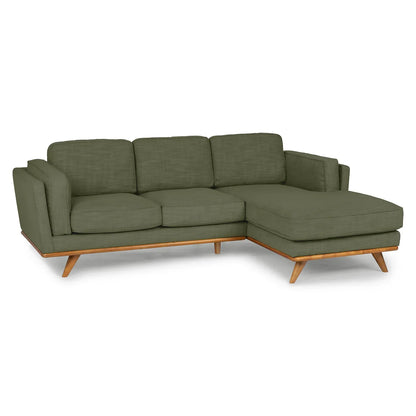 Lumo Sofa | L Shaped Left Sectional | Polyfill Cushions (7.5 feet)
