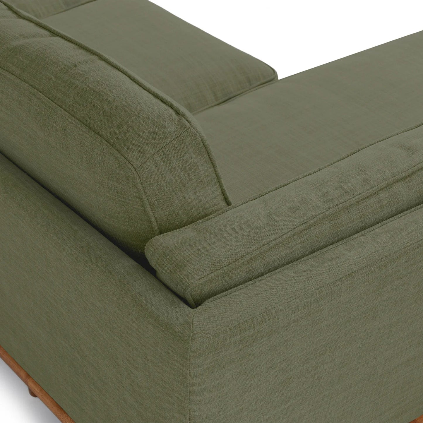 Lumo Sofa | L Shaped Left Sectional | Polyfill Cushions (7.5 feet)