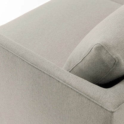 Anne Sofa | 2 Seater | Polyfill Cushion (5.6 feet) | Removable Fabric