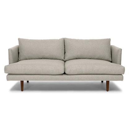 Anne Sofa | 2 Seater | Down-feather Back Cushion (5.6 feet) | Removable Fabric